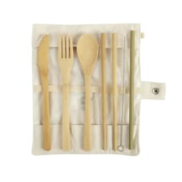 Bamboo Cutlery Set - Image 2