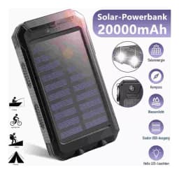 Solar Power Bank 20000mAh - Image 3